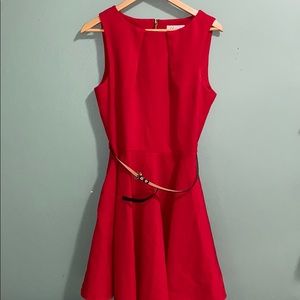 Luck Be A Lady Dress in Red